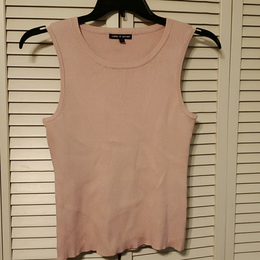 Cable & Gauge Sweater Tank